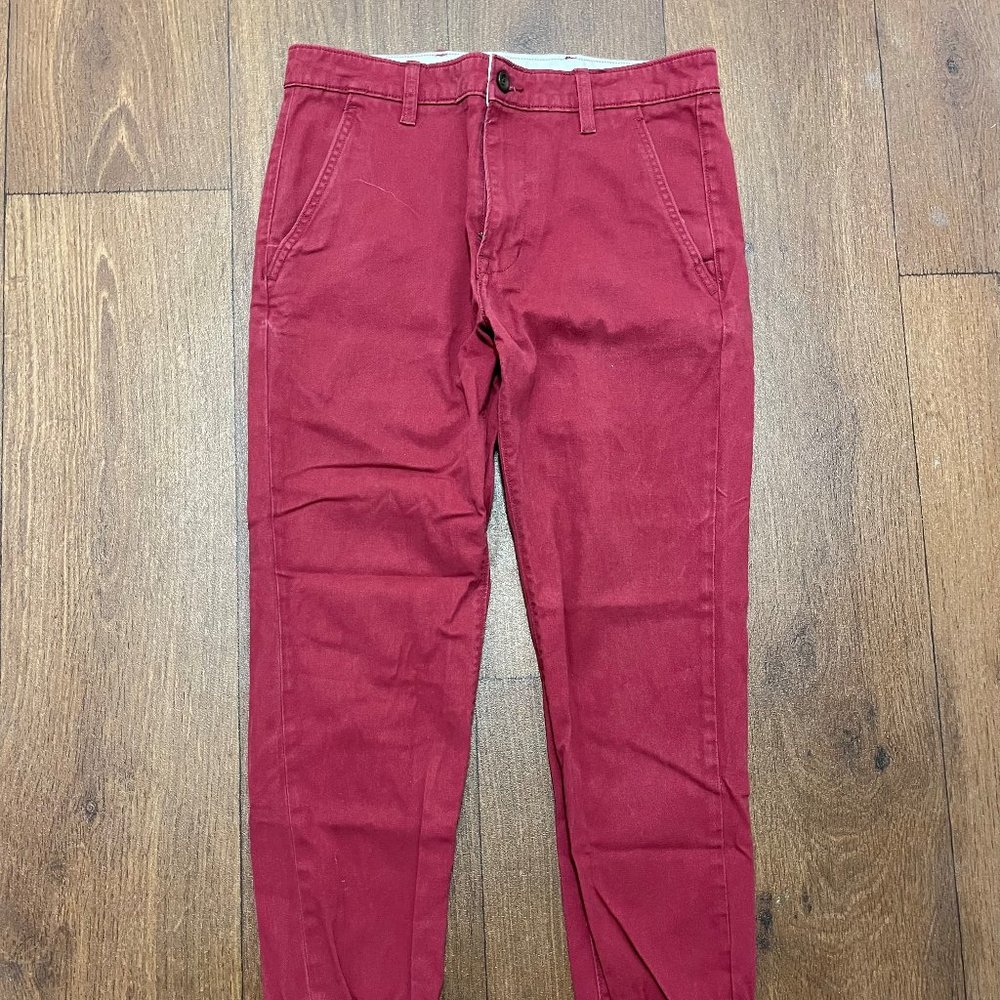 Levi's Red Jean Joggers